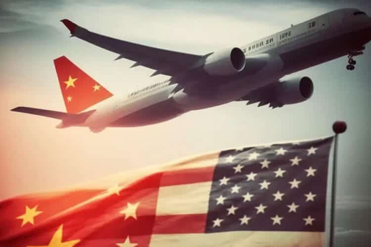 Air freight from China to the USA