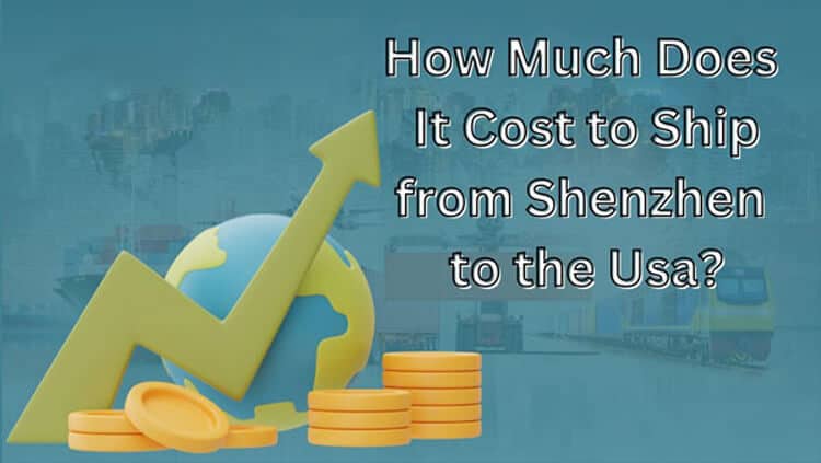 Cost for shipping from Shenzhen China to the USA