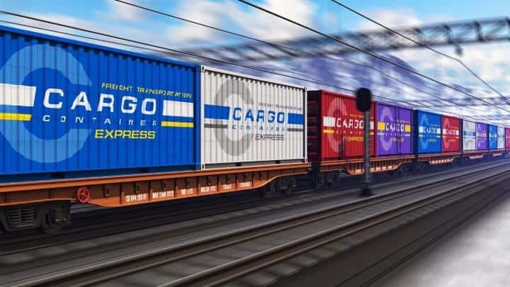 Rail shipping on Alibaba